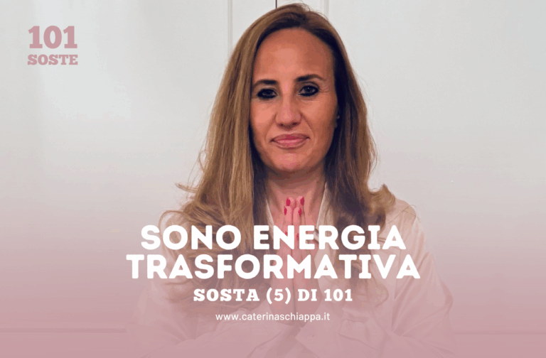Sono energia trasformativa